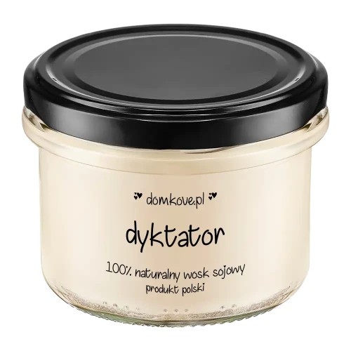 Naturalna Sojowa Świeca Zapachowa - Dyktator - M