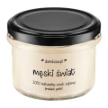 Naturalna Sojowa Świeca Zapachowa - Męski Świat - M