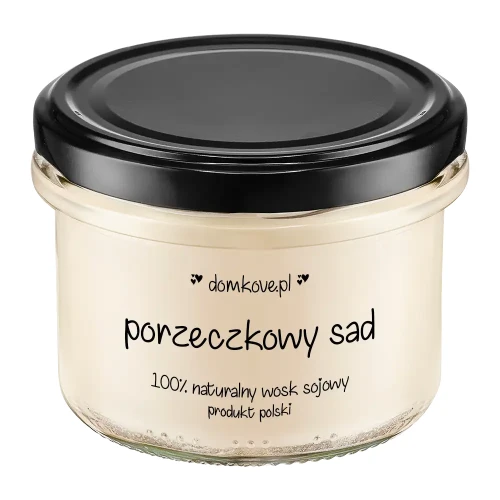 Naturalna Sojowa Świeca Zapachowa - Porzeczkowy Sad - M